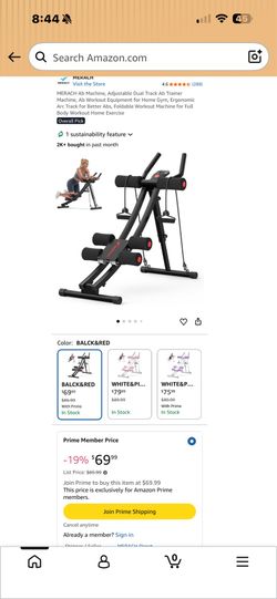 Merach Ab Machine workout MR-2509