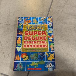 Pokémon Super Deluxe Essential Handbook Book