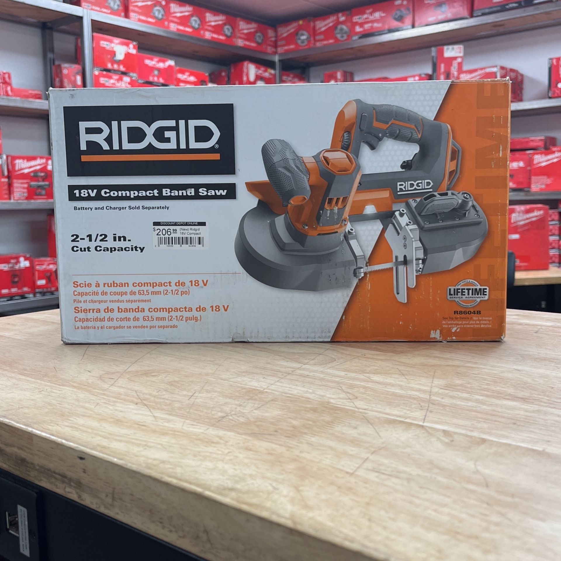 RIDGID 18V Compact Band Saw (Tool Only)