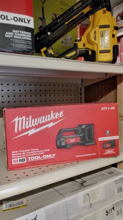 Milwaukee M18 Transfer Pump 2771-20 Tool Only
