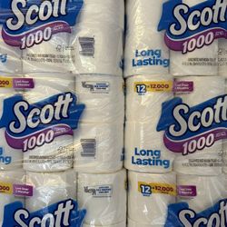 Scott toilet paper 🧻$ 10 each pack