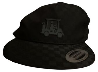 Travis Mathew Time of Arrival Adjustable Hat (black) 