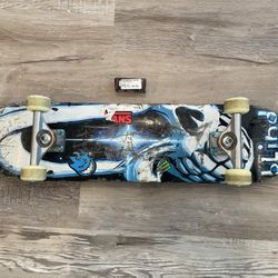 Skateboard - Used Blind Skateboard | new parts, vintage deck