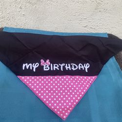 Minnie Mouse My Birthday Bandana