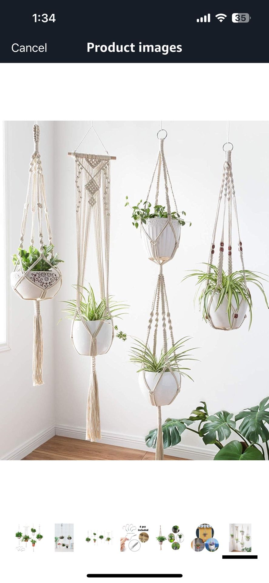 Macrame Plant Hangers
