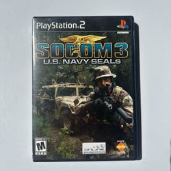 SOCOM US Navy Seals (Sony PlayStation 2) PS2