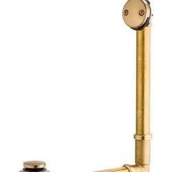 Bathtub Waste And Overflow Tip Toe Drain Kit 1 1/2"