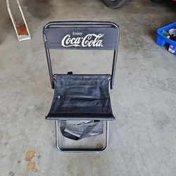 Kids Coca Cola Chair with Insulated Cooler Attached