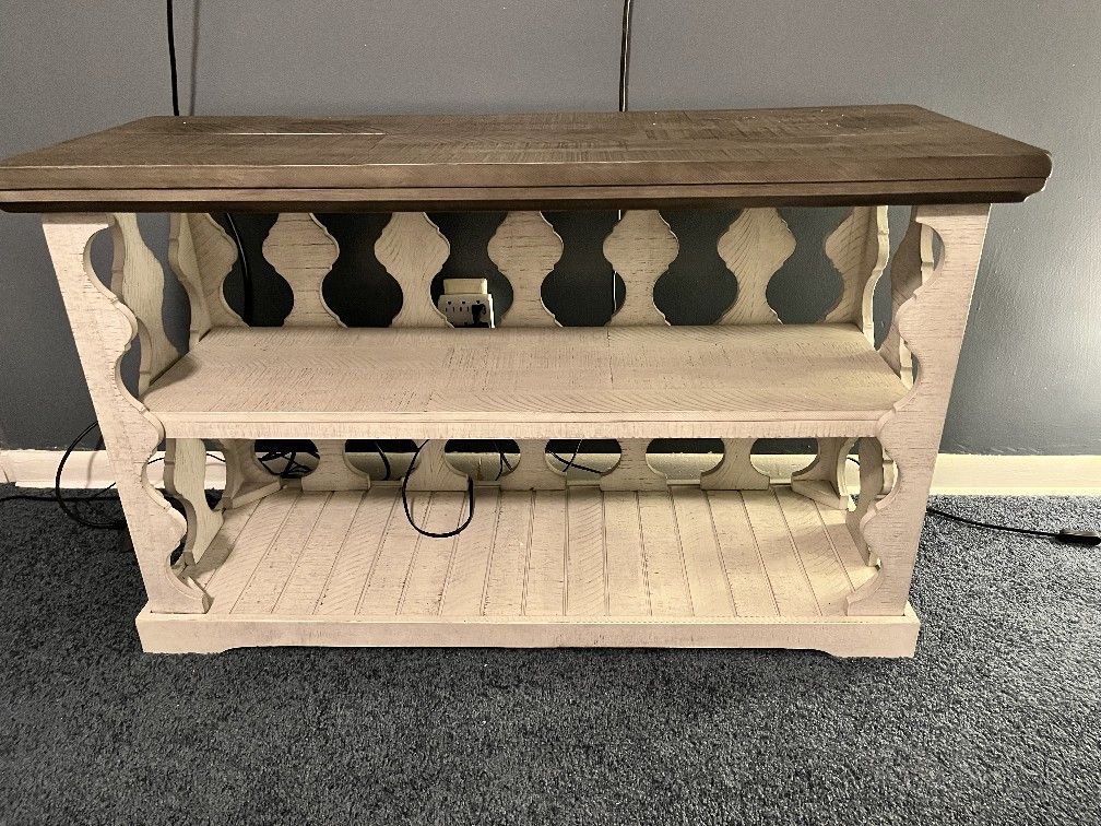 TV console table. Side table. Ashley