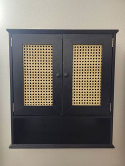 Rattan Cabinet $30 firm