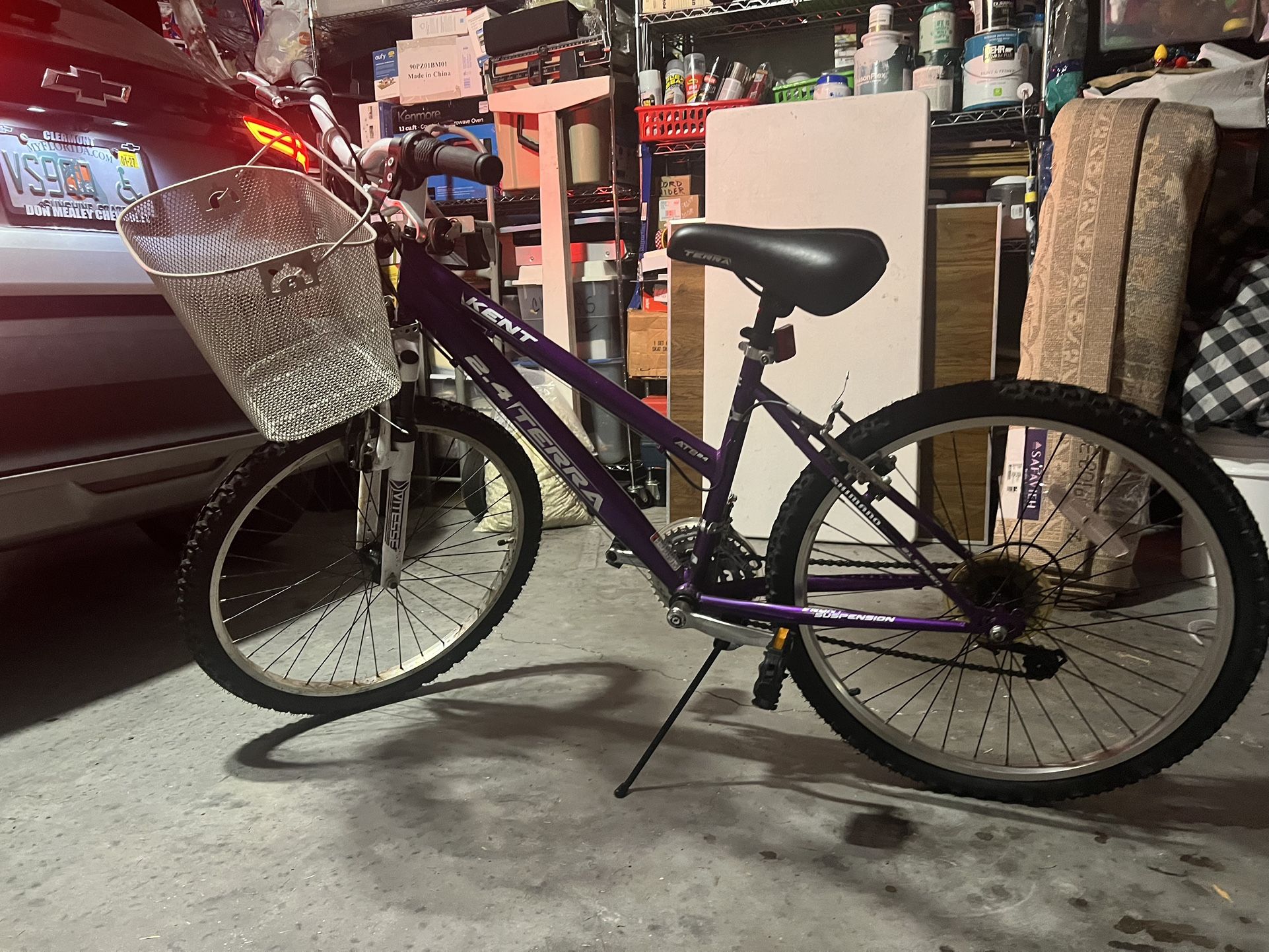 Purple Bicycle 