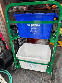 Recycle Cart-4 Wheels
