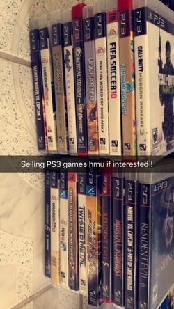PS3 games !!