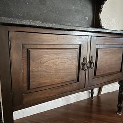 Antique Shaving Stand Ant