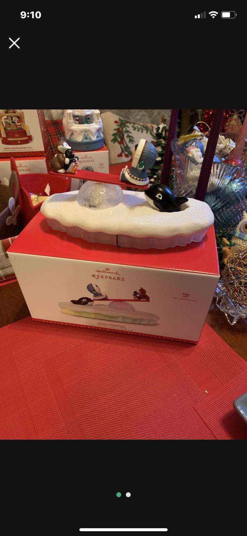 Seesaw Shenanigans, Hallmark, Musical 🎵🎼🎶 Keepsake Ornaments 1/2 Off❣️❤️♥️💚👏