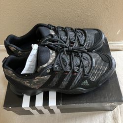 Adidas AX2 Black Camo Men s Outdoor Hiking Running Athletic Shoes Mens Sz9/9.5