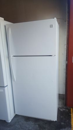 Kenmore brand refrigerator with warranty delivery and installation