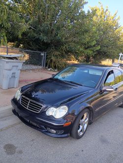 Mercedes-Benz C-Class Black Sedan