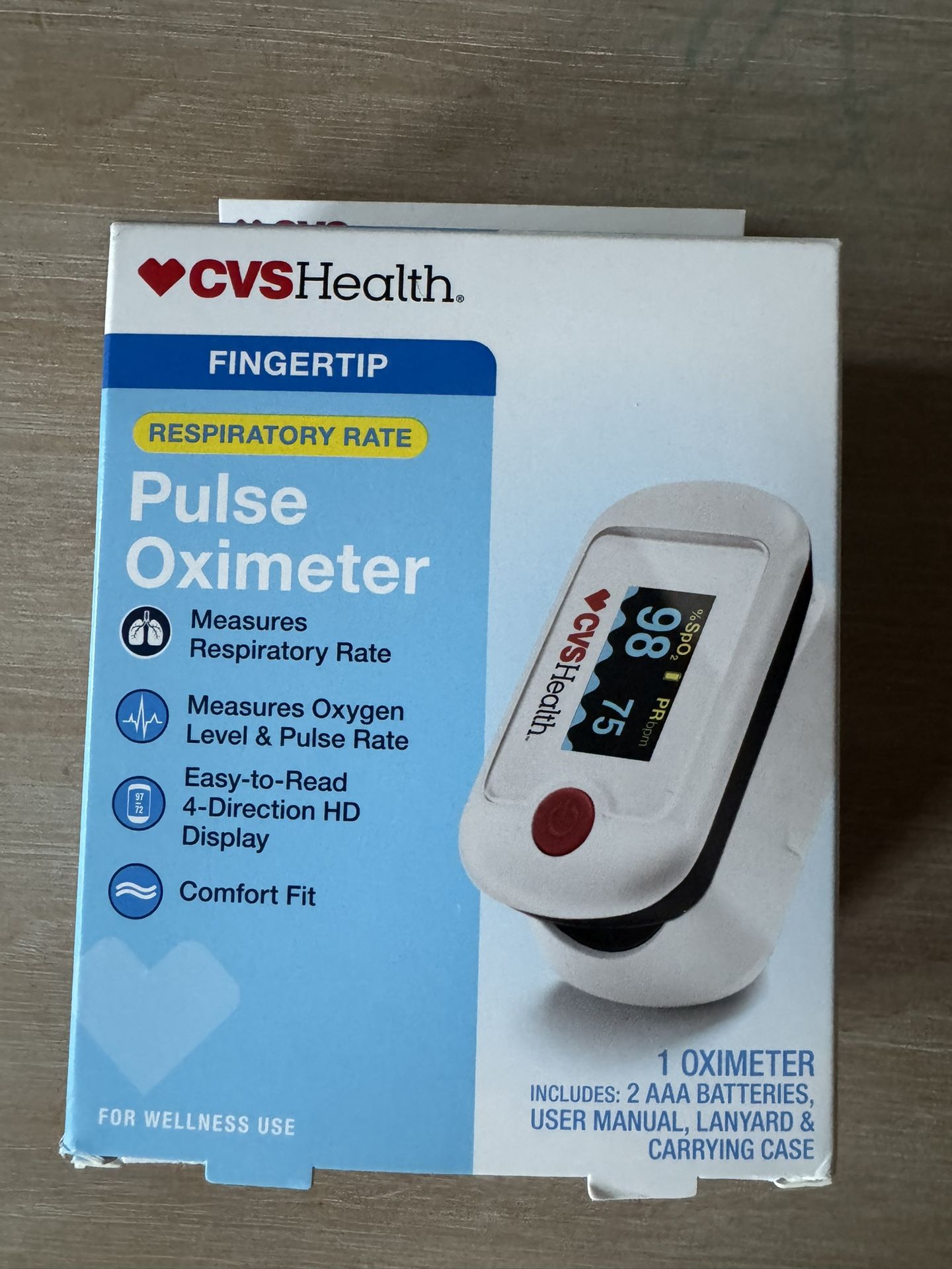 CVS Health Fingertip Pulse Oximeter