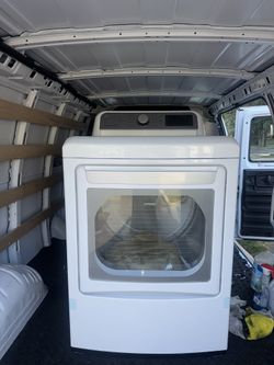 LG 5.0 cu. ft. Washer and 7.3 cu. ft. ELECTRIC Dryer with SmartDiagnosis™