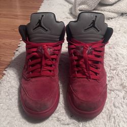 Jordan Suede 5s 