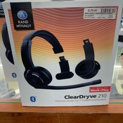 Rand McNally ClearDrive 210 Headphones For Truckers 