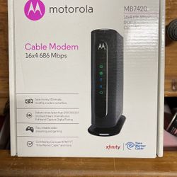 MOTOROLA CABLE MODEM