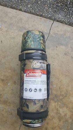 New Coleman Steel Thermos