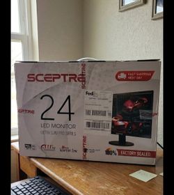 NEW Sceptre 24" 1080p Full HD Monitor - Ultra Slim (Factory Sealed)