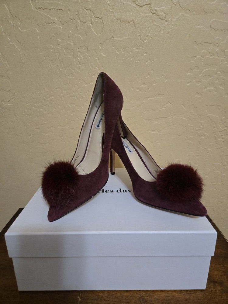 CHARLES DAVID HIGH HEELS PUMPS SIZE 7.5 Women Shoes NIB!