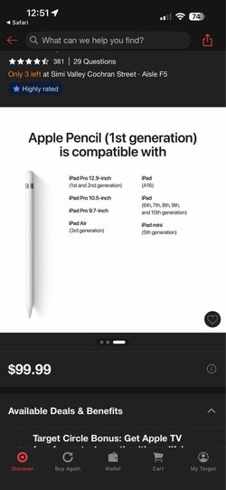 Brand new Apple Pencil
