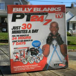 Billy Banks PT 24/7 The Ultimate Tae Bo New 7 DVD Workout Fitness Gym Exercise Cardio Home Gyn