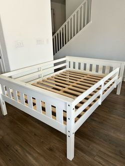 Full size bed.