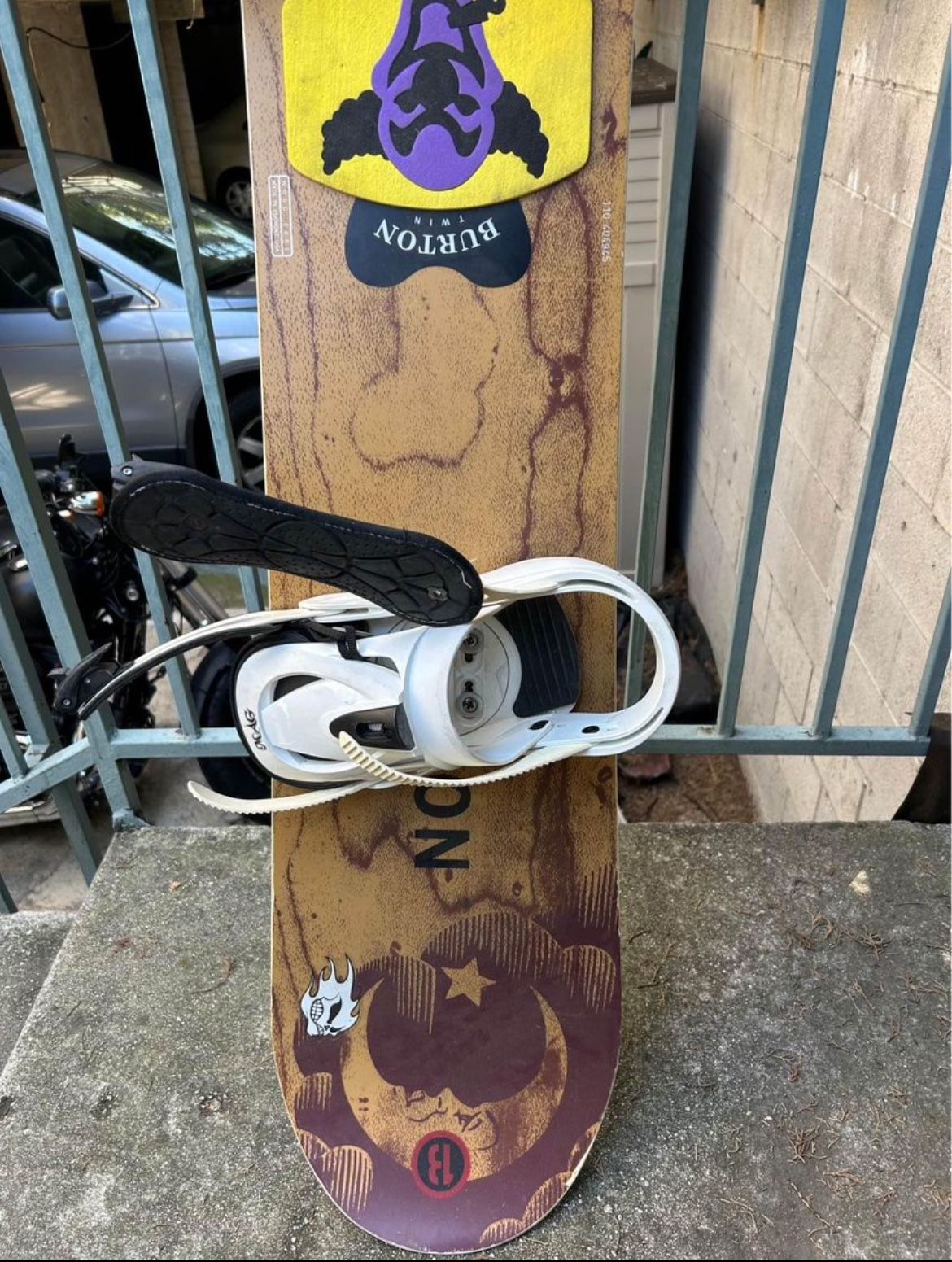 Vintage 1994 Burton Twin 64 Ouija Snowboard for Sale in Los