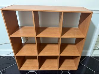 Cube book shelf storage