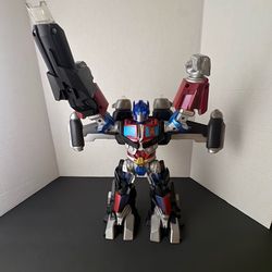 Transformers Mega Power Bots Jetpower Optimus Prime 12 Talking Figure 2008 Toy