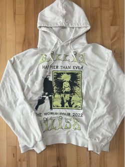Billie Eilish 2022 Happier than Ever world tour hoodie