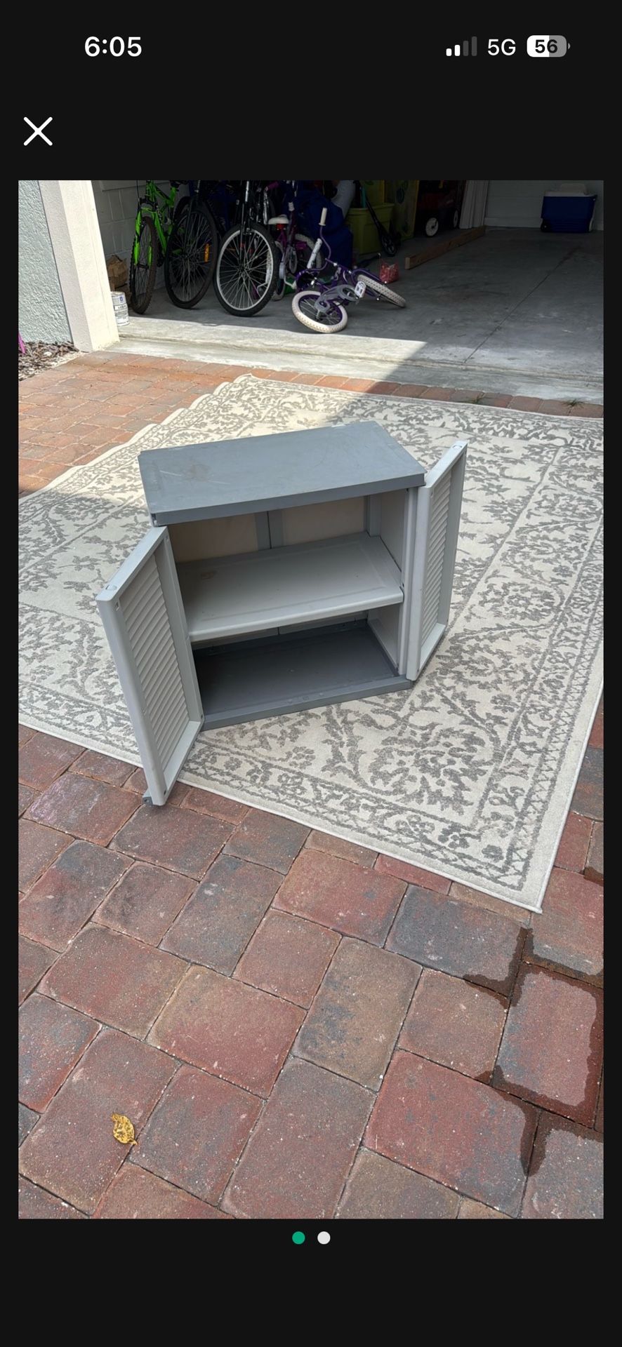 Garage Plastic Shelf