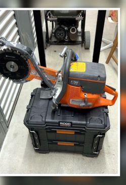 Husqvarna K760 Cut-n-Break Concrete Saw – Used Once + Extra Blade