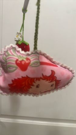 Handmade strawberry shortcake mobile