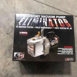 JB Eliminator 4 cfm Vacuum pump DV-4E Brand new In the box