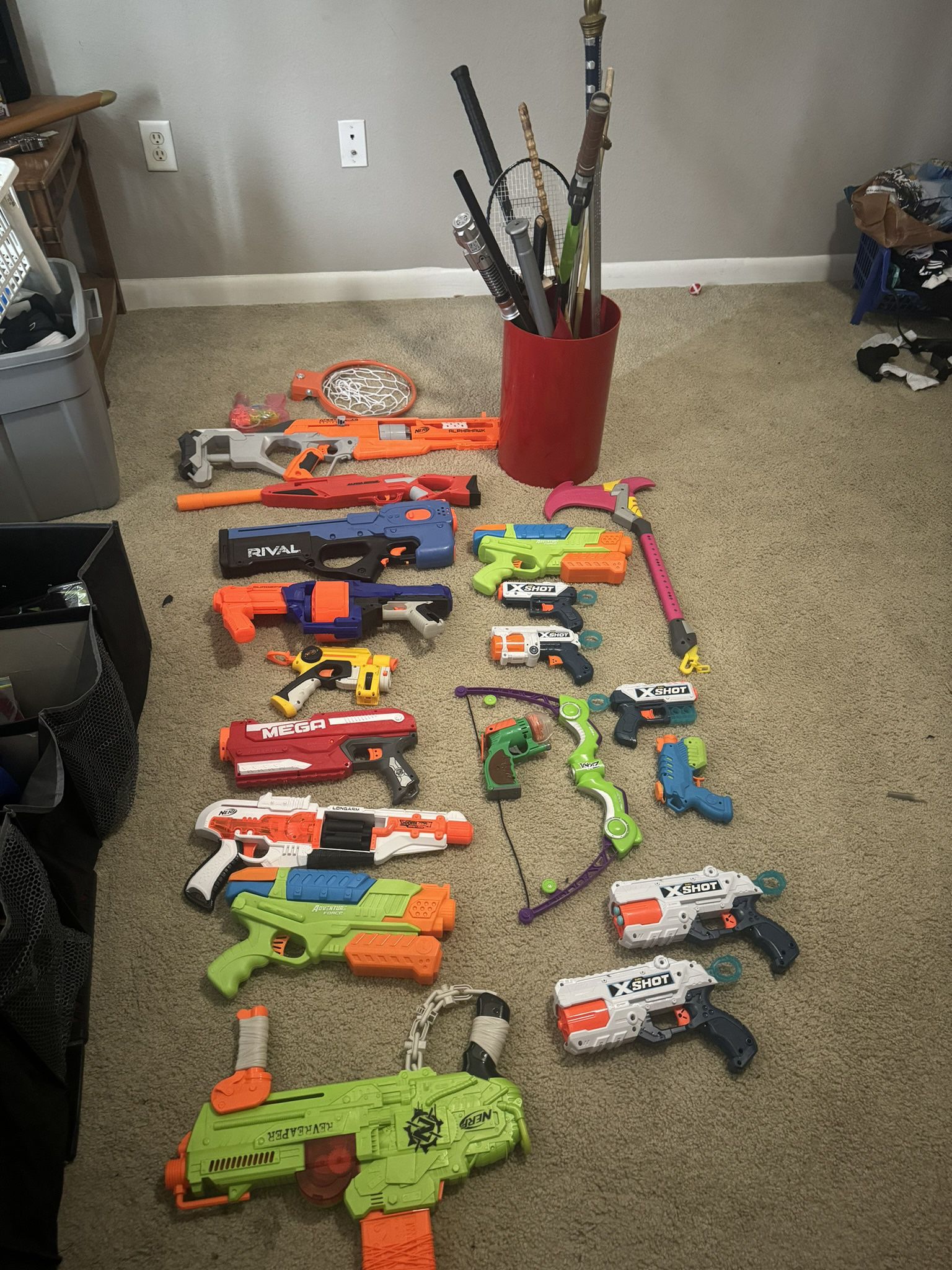 Nerf Guns And Others