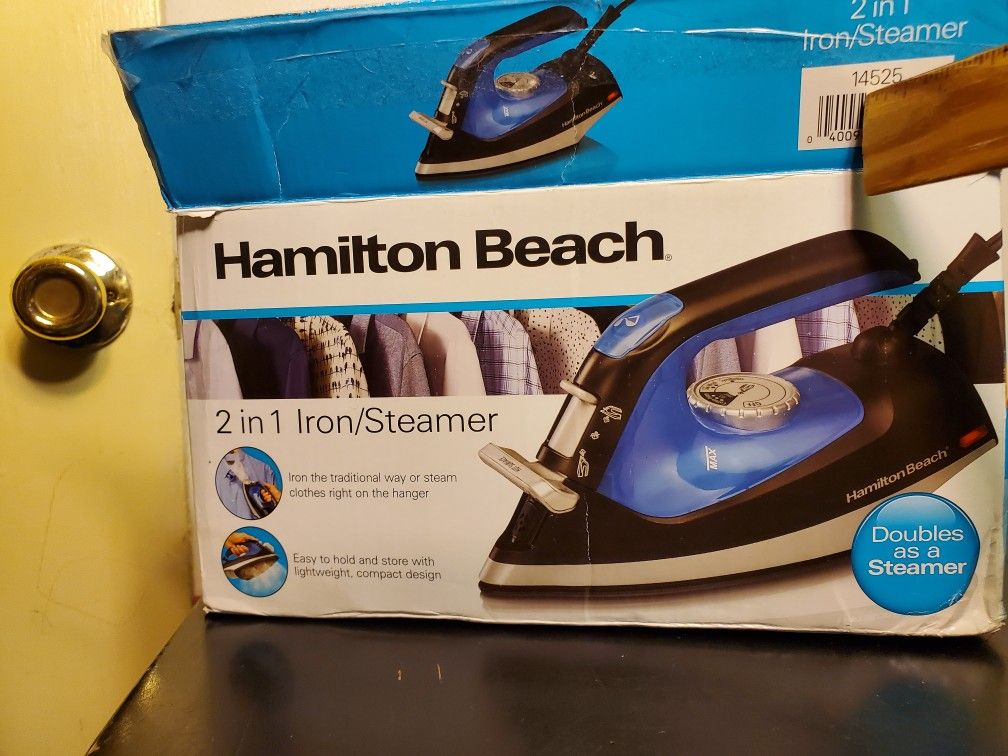 Hamilton Beach 2-in-1 Iron/Steamer, model #14525F