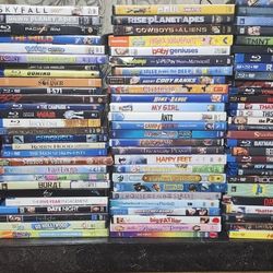DVD, BLU-RAY, CD'S