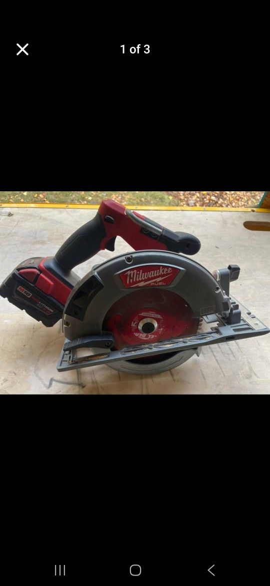 7 1/4*  Milwaukee Skill Saw