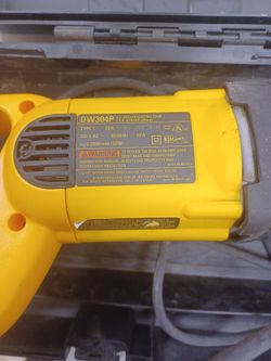 Dewalt corded reciprocating saw