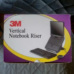 3M Vertical Notebook Computer Riser Cable Management LX550