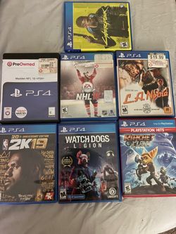PS4 games