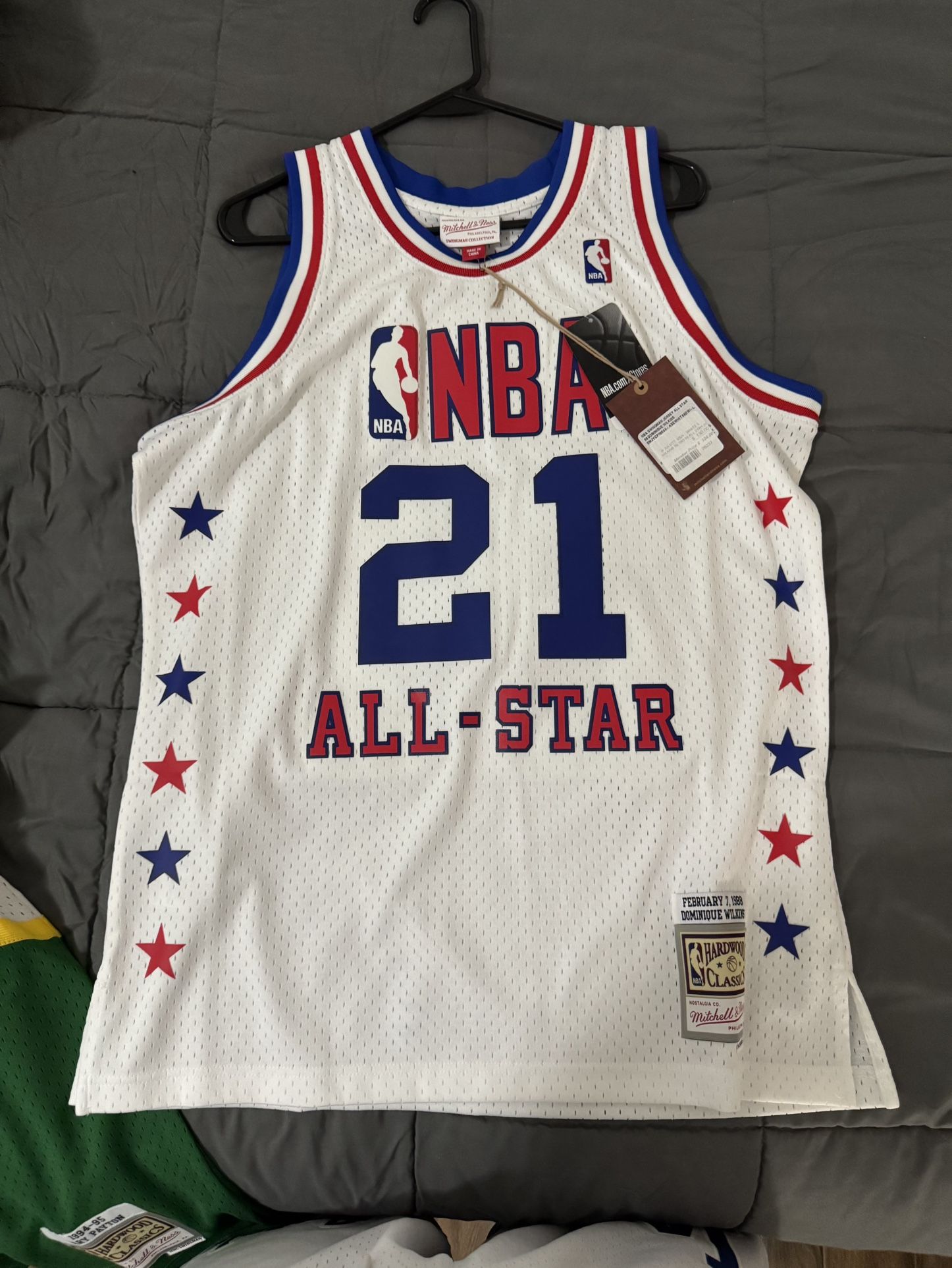 Dominique Wilkins USA Team Jersey Large