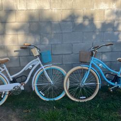 Pair of Beach cruisers